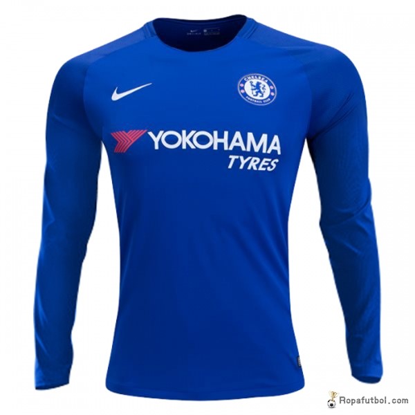 Camiseta Chelsea Replica Primera Ropa ML 2017/18